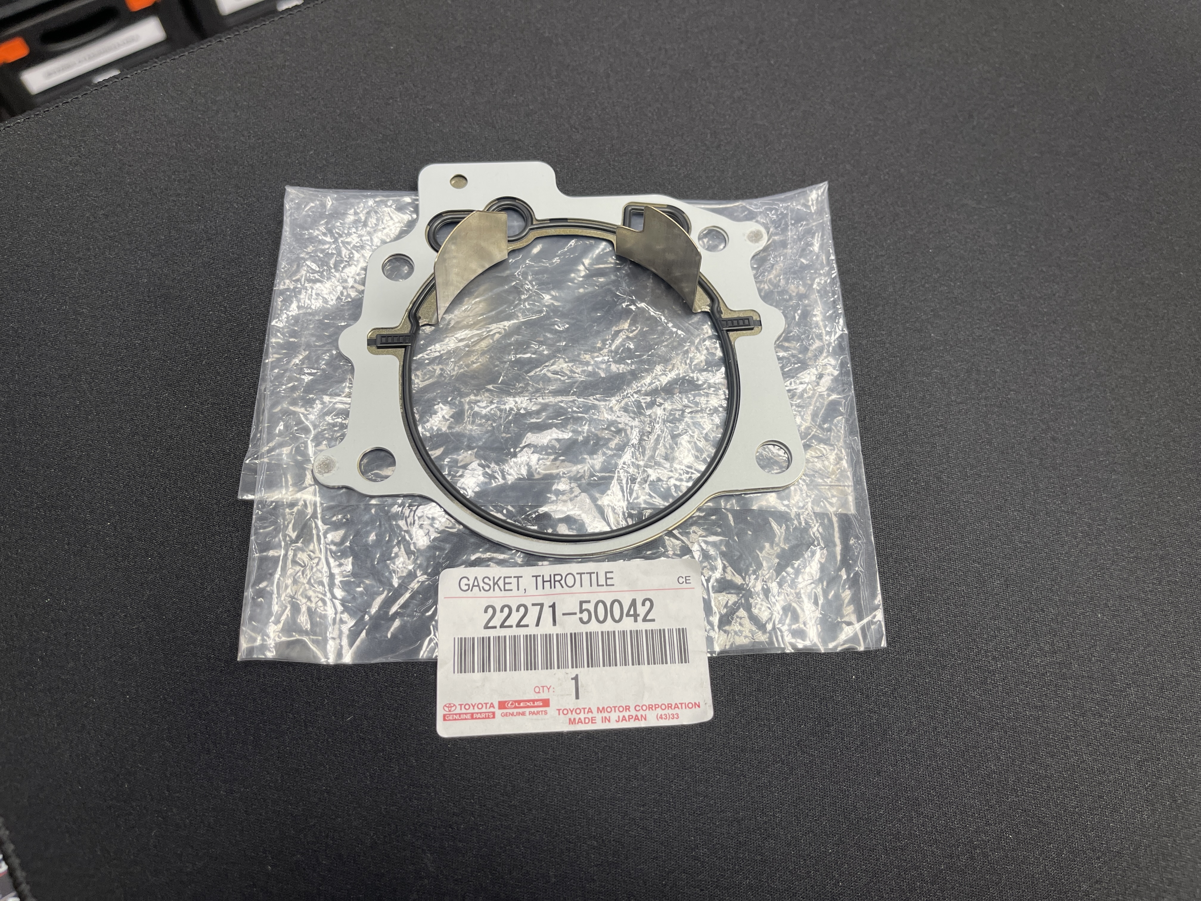 Прокладка дроссельной заслонки 1UZFE, 2UZFE, 3UZFE 97-