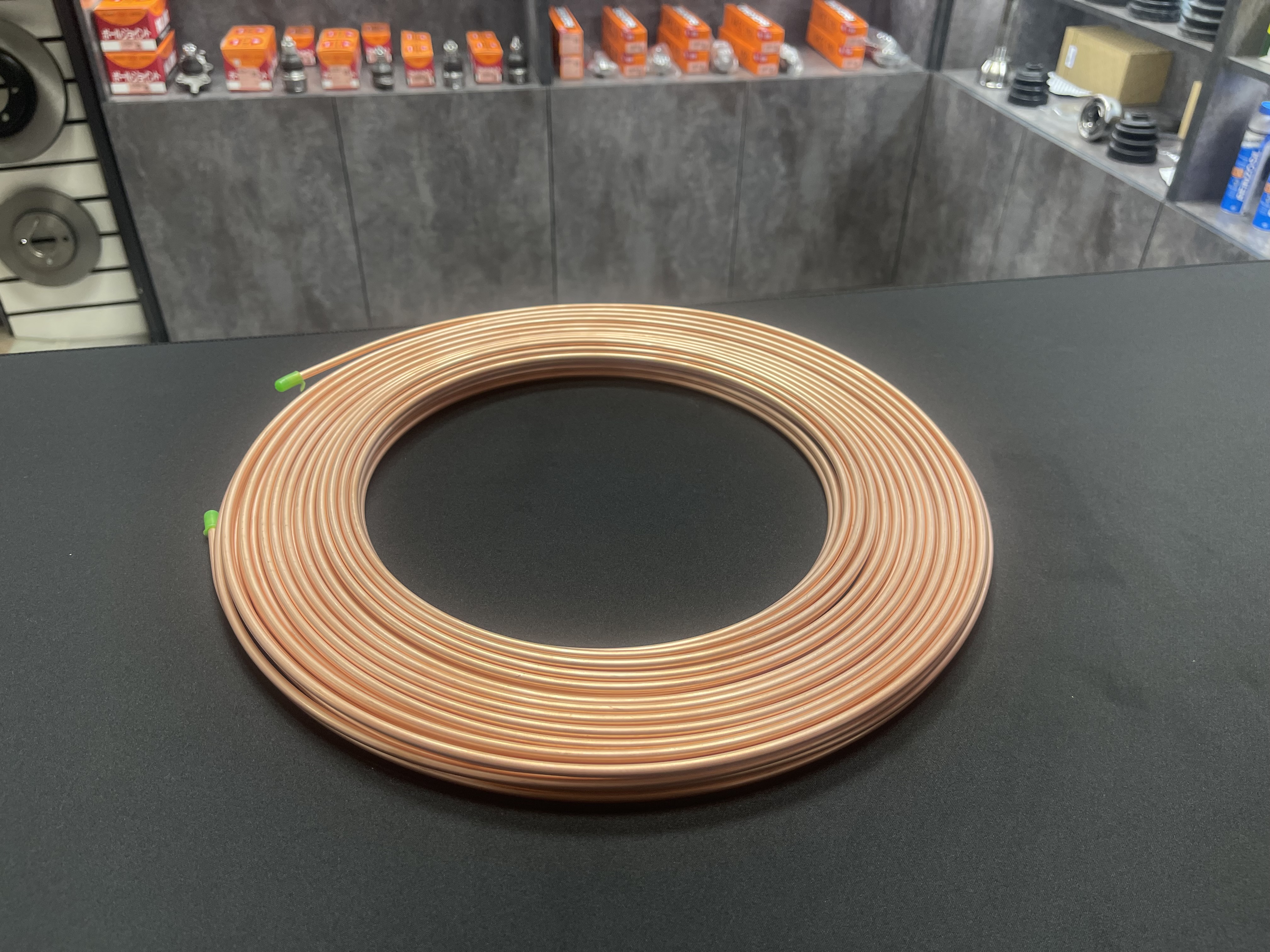 Трубка тормозная медная 4.75мм, стенка 0,8мм, 1 метр